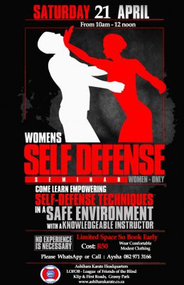 Self Defence classes by Ashihara Karate